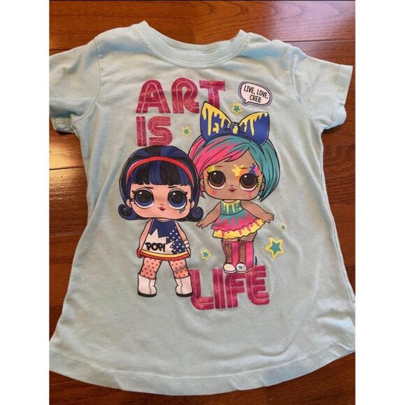 Girls LOL Surprise Shirts Size 7 - Picture 8 of 9